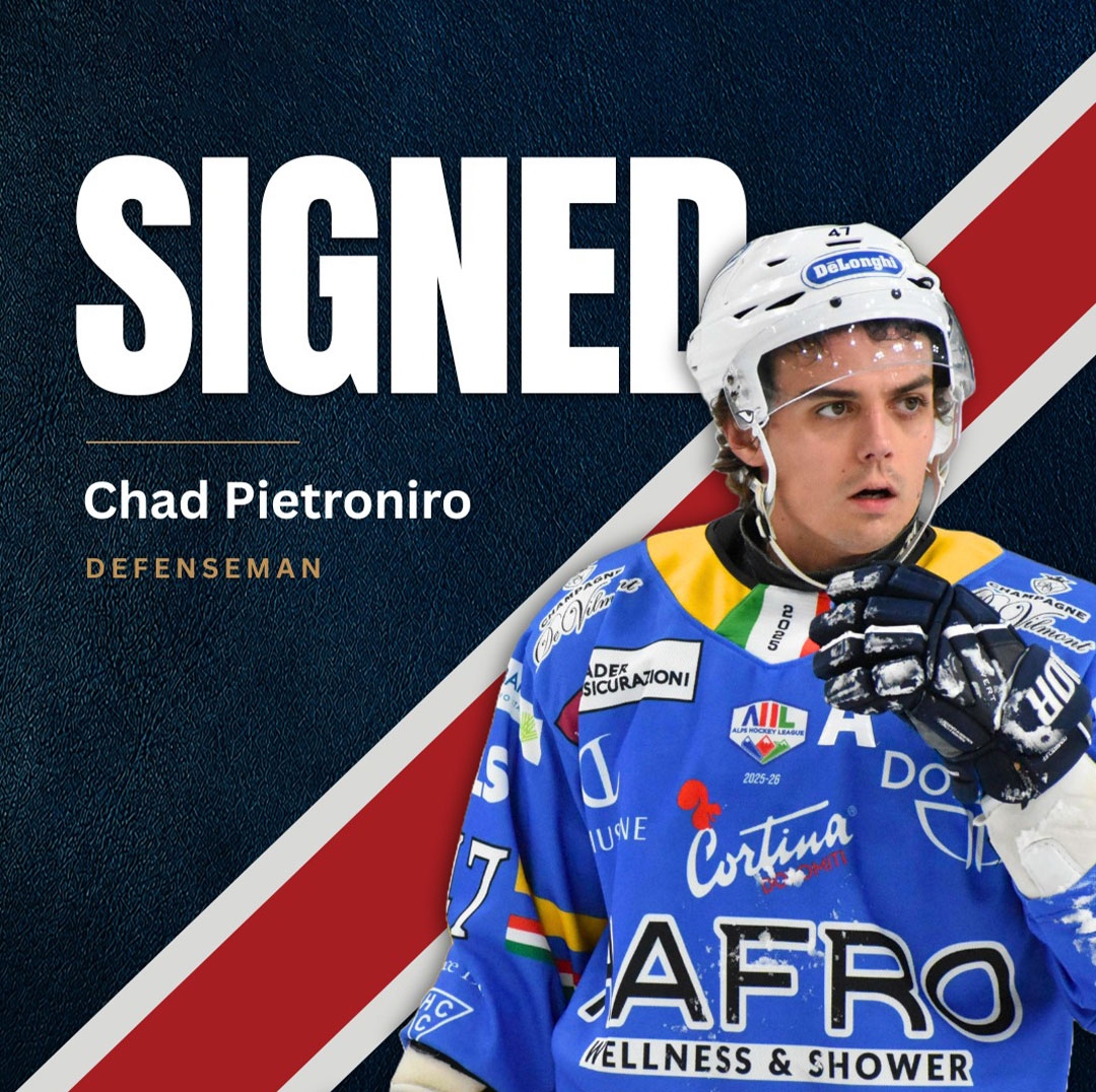 Chad Pietroniro: a Hockey Dynasty for Milano