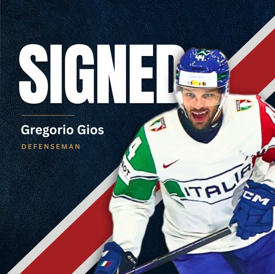 Gregorio Gios strengthens the rossoblù blue line