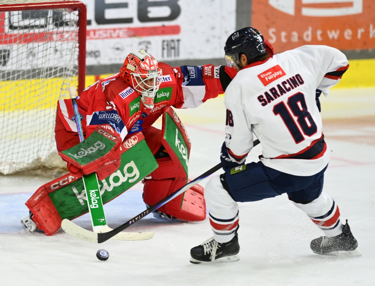 Il Milano HC riceve il KAC alla Fiera Ice Arena: i rossoblù cercano il bis dopo il colpo di Klagenfurt